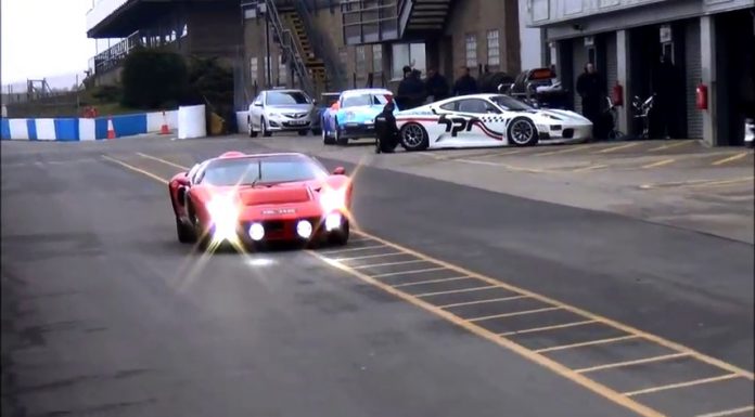 Ford GT40 Preparing for Goodwood revival 