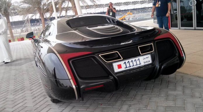 One-off McLaren X1 Spotted in Bahrain