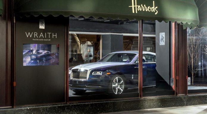 Rolls-Royce Wraith at Harrods