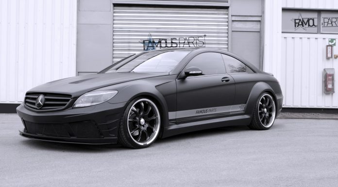 Moonshine Matte Black Mercedes Benz CL 500 by Famous Parts 