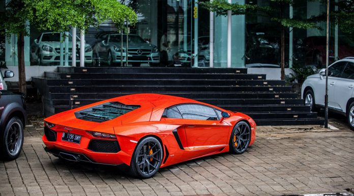 Arancio Argos Pearl Lamborghini Aventador Photoshoot by Fidoklik