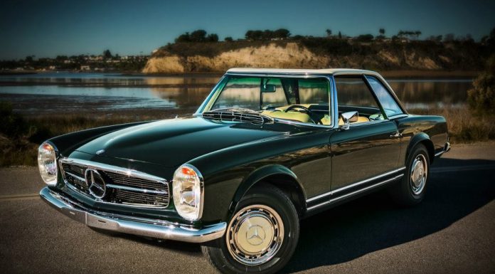 Dark Olive Mercedes-Benz 280 SL Pagoda Complete Restore