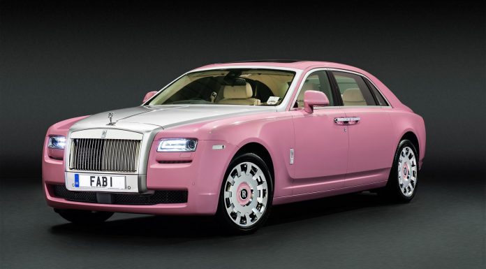 Pink Rolls Royce Ghost Donated for Breast Cancer Campaign 