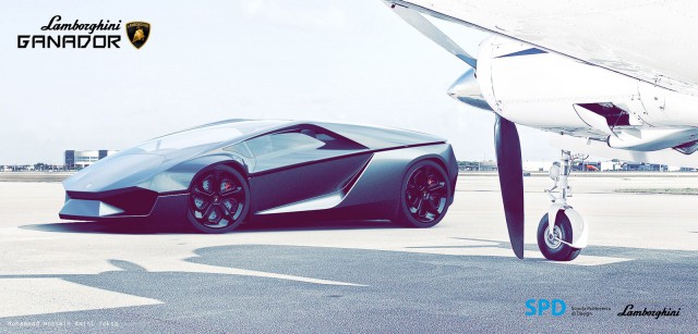 Render: Lamborghini Ganador Concept by Mohammed Hossein Amini Yekta