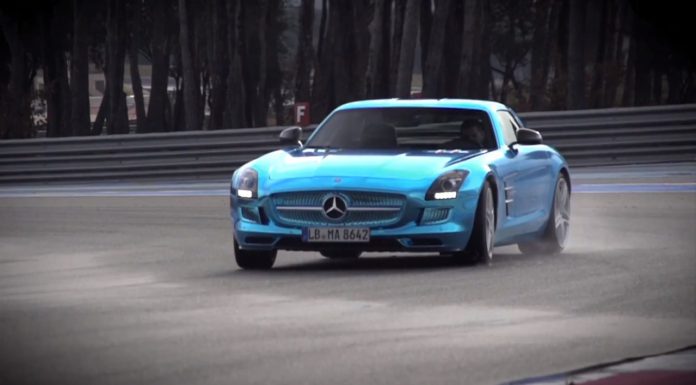 Mercedes-Benz SLS AMG Electric Drive Chris Harris