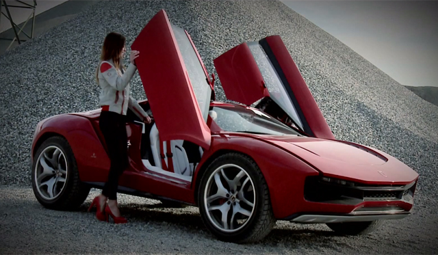 Video: ItalDesign Giugiaro Parcour Concept hits the Track