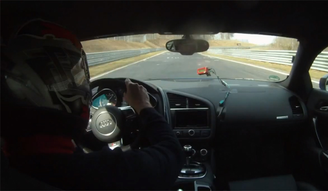 Video: Audi R8 V10 Plus Lapping the Nurburgring in 7:45