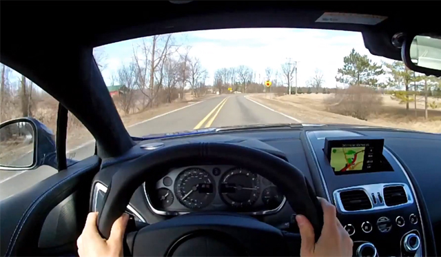 Video: POV Driving Footage From the 2012 Aston Martin Vanquish