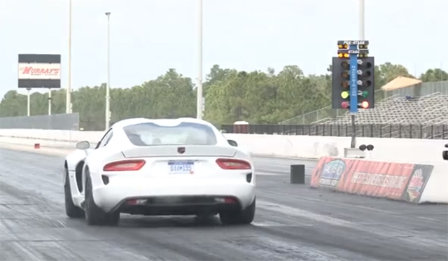 Video: 2013 SRT Viper Runs 11.1 Second Quarter Mile