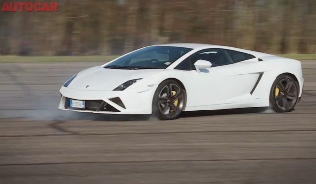 Video: Autocar Puts 2013 Lamborghini Gallardo LP560-4's ESP System Through its Paces