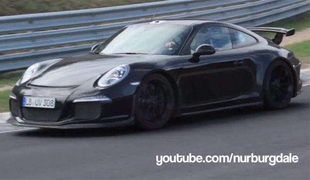 Video: 2014 Porsche 911 GT3 Hits the Nurburgring