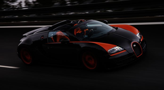 Bugatti Veyron Grand Sport Vitesse World Record Edition at 408.84km/h
