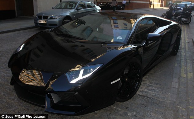 Tamara Eccelstone's Black Lamborghini Aventador Dissapears