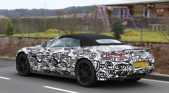 Spyshots: 2015 Aston Martin Vanquish Volante Snapped at the 'Ring