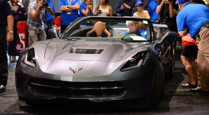 First 2014 Chevrolet Corvette Stingray Convertible Sells for $1 Million