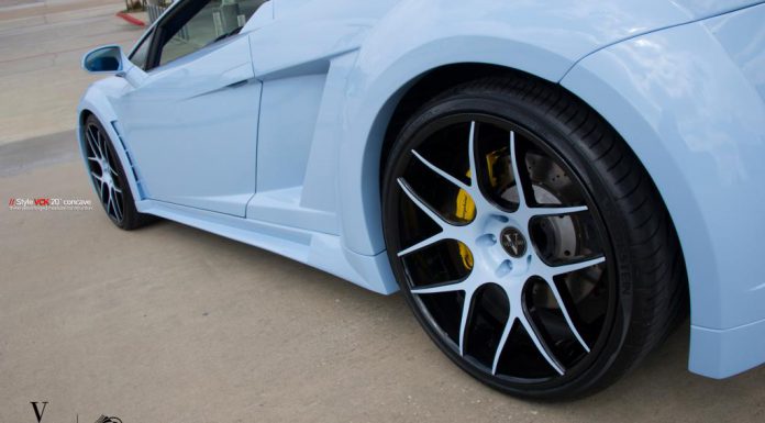 Baby Blue Widebody Lamborghini Gallardo Spyder by Progressive Autosports