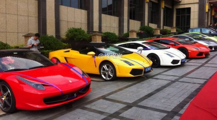 Chinese Wedding Completed With 60 Million Yuan Worth of Supercars