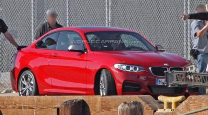 Spyshots: 2014 BMW M235i Caught Undisguised During Photoshoot