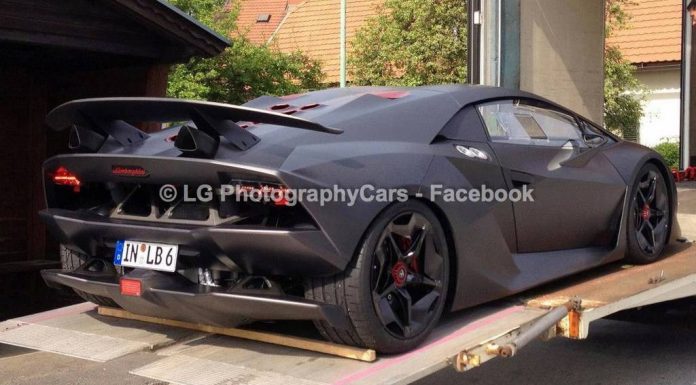 Spyshots: Production-Spec Lamborghini Sesto Elemento Spotted