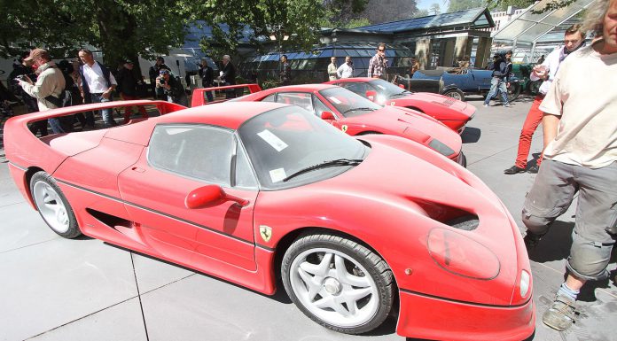 Ferrari Enzo Almost Burns Alongside 1929 Bentley