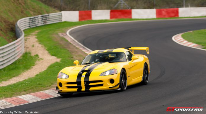 Photo Of The Day: Yellow Dodge Viper ACR on the 'Ring