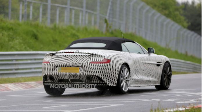 Spyshots: 2014 Aston Martin Vanquish Volante at the 'Ring