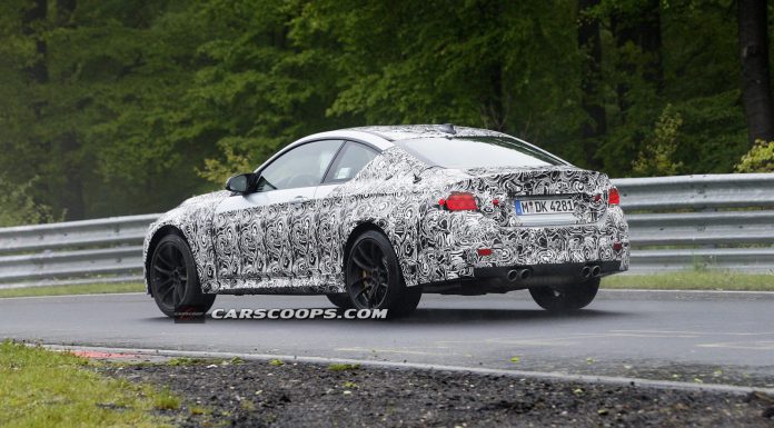 Spyshots: 2014 BMW M4 at the 'Ring