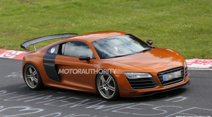 Spyshots: 2015 Audi R8 GT at the 'Ring
