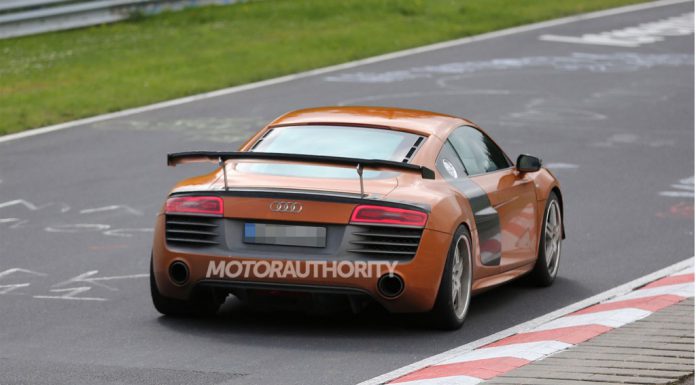 Spyshots: 2015 Audi R8 GT at the 'Ring