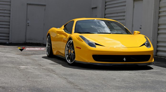 Ferrari 458 Italia by Vorsteiner and HRE Wheels