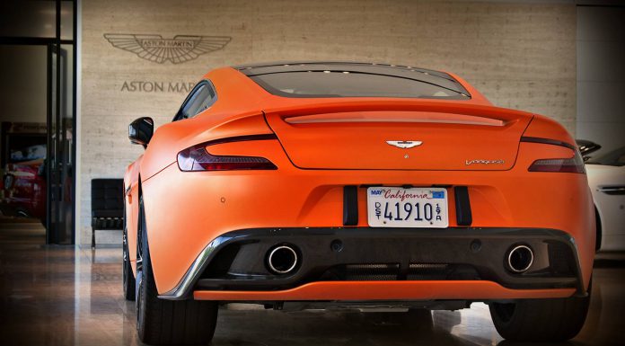 Gallery: Matte Orange 2014 Aston Martin Vanquish by kVk Photography