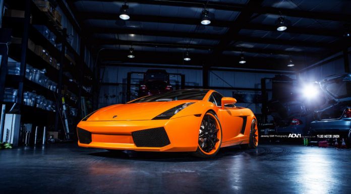 Gallery: Lamborghini Gallardo on Orange ADV.1 Wheels