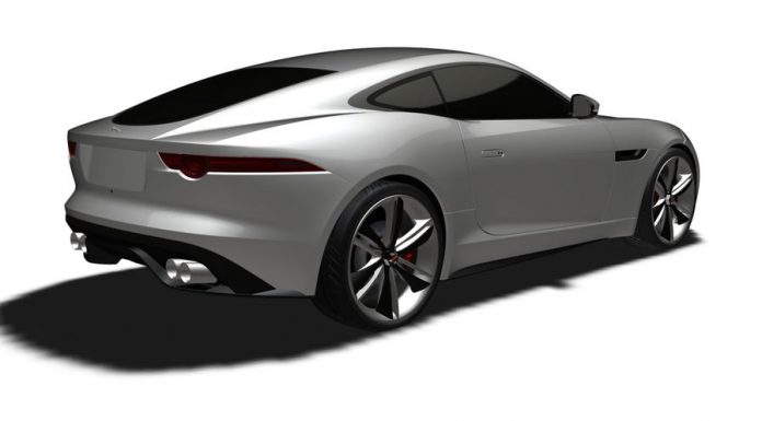 Patent Images of Jaguar F-Type Coupe Leaked