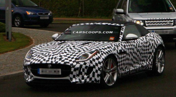Spyshots: Jaguar F-Type Coupe Spied for the First Time