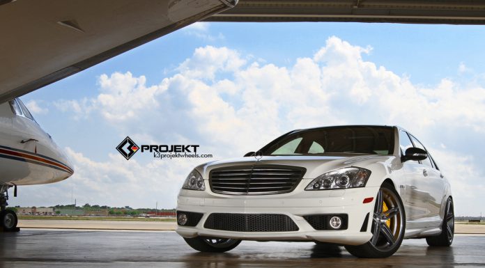 White 2012 Mercedes-Benz S63 AMG by K3 Projekt