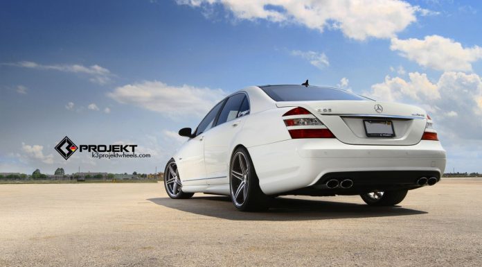 White 2012 Mercedes-Benz S63 AMG by K3 Projekt