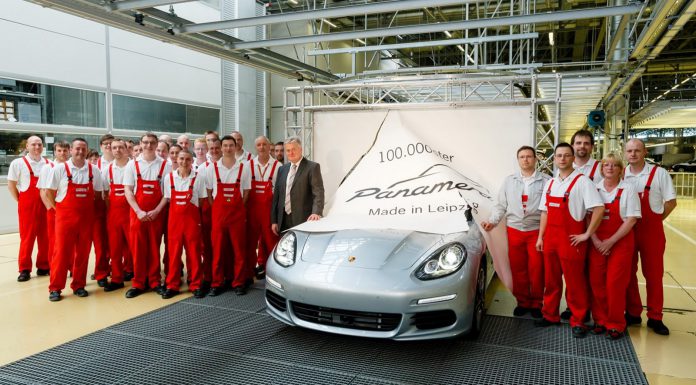 Porsche Builds 100,000th Porsche Panamera at Leipzig Plant