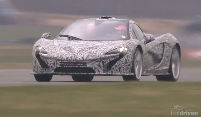 Video: McLaren P1 Testing at Dunsfold Aerodrome