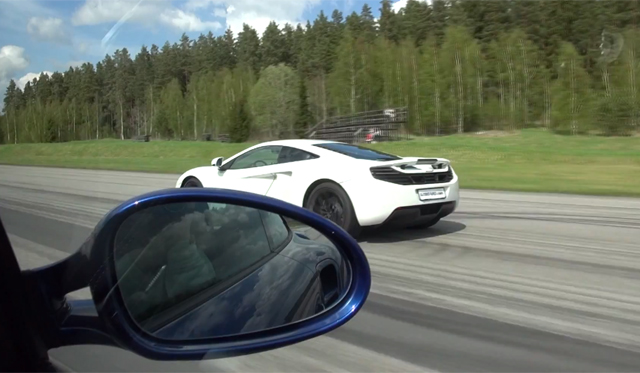 Video: 2013 McLaren 12C vs Porsche 911 Turbo S