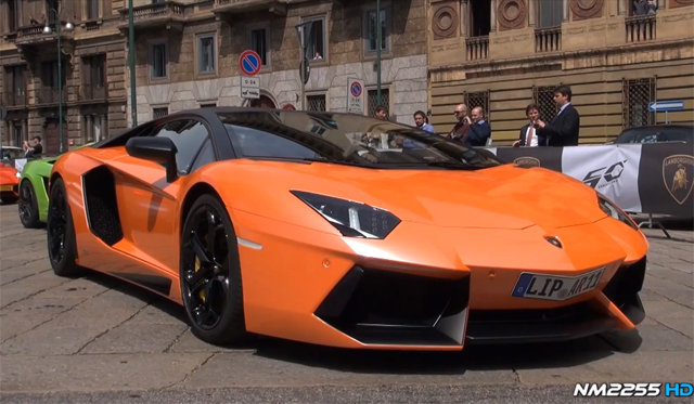 Video: First Stage of Lamborghini's Grande Giro by NM2255