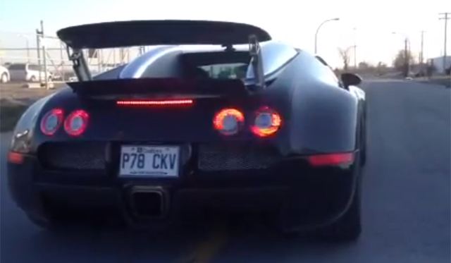 Video: Insane 1,500hp Bugatti Veyron Shredding all Four Tires