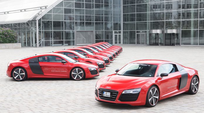 Audi Confirms 10 Audi R8 e-Trons Being Used for Development