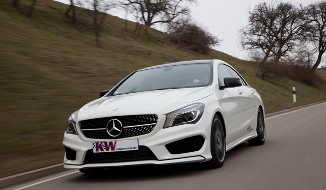 Official: KW coilovers for Mercedes-Benz CLA-class