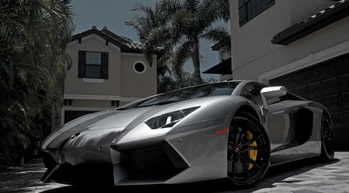 Grigio Antares Lamborghini Aventador LP00-7