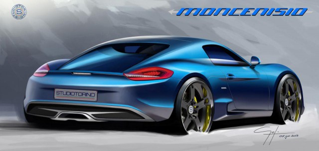 Porsche Cayman S Based StudioTorino Moncenisio Announced