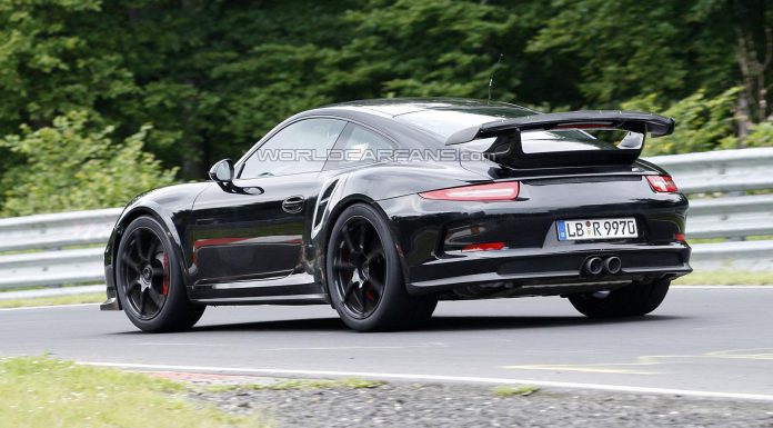 Spyshots: 2014 Porsche 911 GT2 on the 'Ring