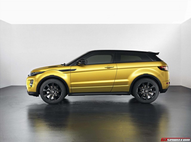 Range Rover Evoque Sicilian Yellow