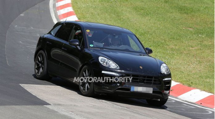 Spyshots: 2015 Porsche Macan Turbo at the 'Ring