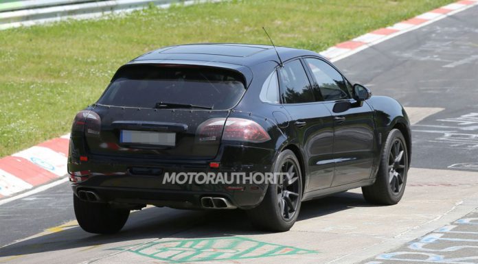 Spyshots: 2015 Porsche Macan Turbo at the 'Ring