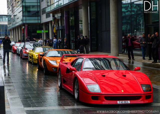 Photo Of The Day: Supercar Line-up by Danny Hibbert